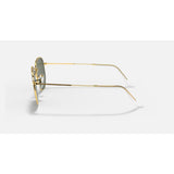 RAYBAN - HEXAGONAL | Polished Gold w/ Green