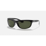 RAYBAN - BALORAMA | Polished Black w/ Green