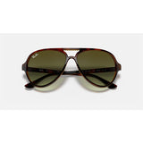 RAYBAN - CATS 5000 | Light Havana w/ Green Gradient