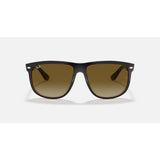 RAYBAN - BOYFRIEND | Black on Brown w/ Brown Gradient