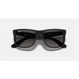 RAYBAN - JUSTIN | Black Rubber w/ Grey Gradient