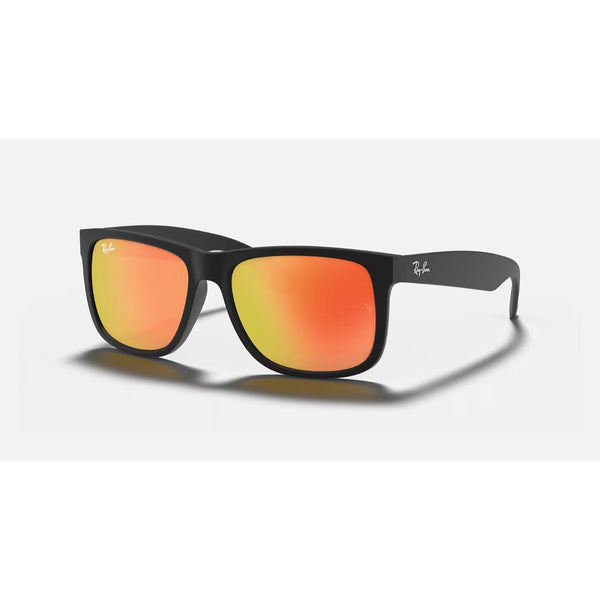 RAYBAN - JUSTIN | Black Rubber w/ Red - The Cabana.ca