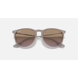 RAYBAN - ERIKA | Dark Rubber Sand w/ Brown Gradient