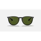RAYBAN - ERIKA | Black w/ Green Polarized
