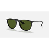 RAYBAN - ERIKA | Black w/ Green Polarized