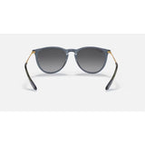 RAYBAN - ERIKA | Polished Transparent Blue w/ Grey