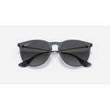 RAYBAN - ERIKA | Polished Transparent Blue w/ Grey