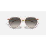 RAYBAN - ERIKA | Polished Transparent Pink w/ Grey