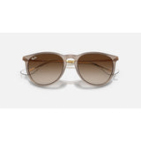 RAYBAN - ERIKA | Translucent Light Brown w/ Brown Gradient