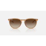RAYBAN - ERIKA | Polished Rubber Beige w/ Gradient Brown