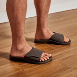 OLUKAI - NALU SLIDE (MENS) | DARK JAVA/DARK JAVA