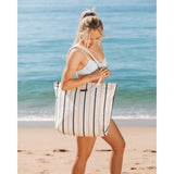SAND CLOUD -  BEACH TOTE | VERT STRIPE