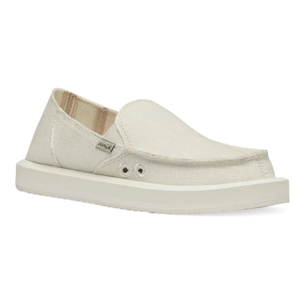 SANUK - DONNA HEMP | WHITE - The Cabana.ca