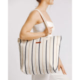SAND CLOUD -  BEACH TOTE | VERT STRIPE