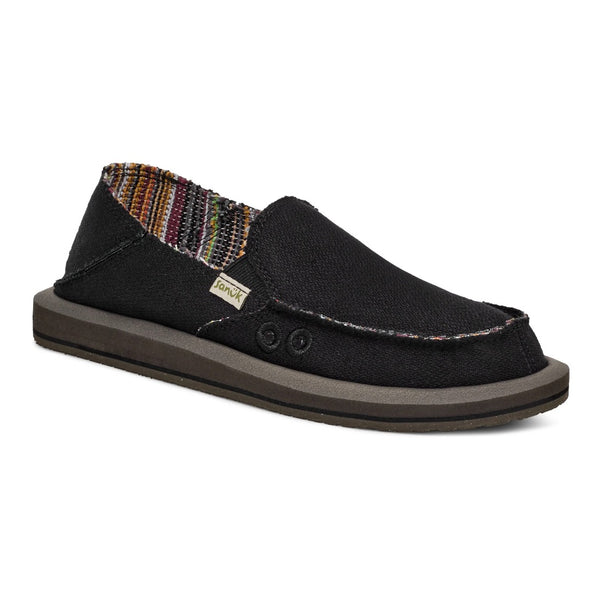 SANUK - DONNA HEMP 2-TONE | BLACK - The Cabana.ca