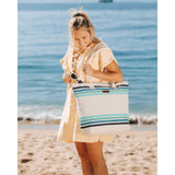 SAND CLOUD -  BEACH TOTE | BORDER CLASSIC STRIPE
