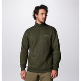 COLUMBIA - HART MOUNTAIN II HALF ZIP SWEATER | GREENSCAPE HEATHER