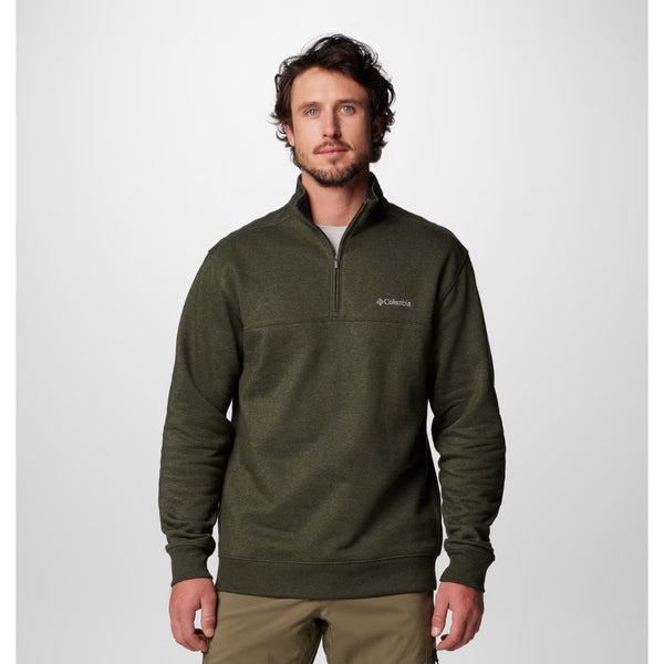 COLUMBIA - HART MOUNTAIN II HALF ZIP SWEATER | GREENSCAPE HEATHER