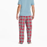 LIFE IS GOOD - HOLIDAY PLAID PANTS (MENS) | Adirondack Red