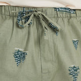LIFE IS GOOD - CHRISTMAS TREE PANTS (MENS) | Moss Green