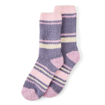 LIFE IS GOOD - UNISEX ADULT SNUGGLE SOCK | Dusk Purple