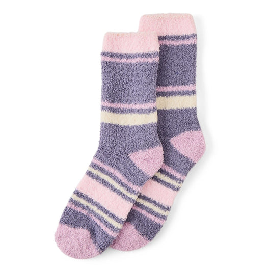 LIFE IS GOOD - UNISEX ADULT SNUGGLE SOCK | Dusk Purple