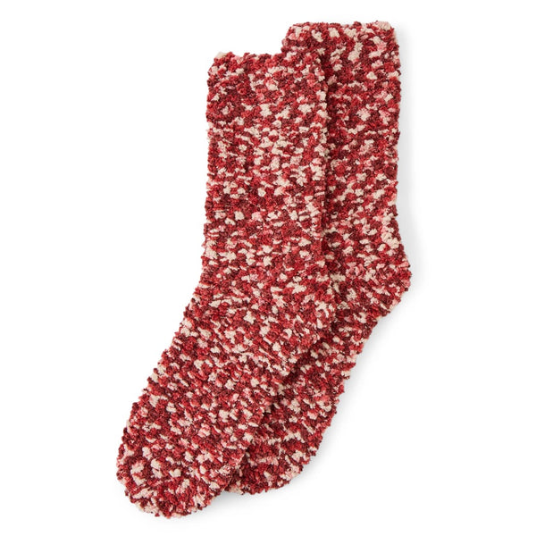 LIFE IS GOOD - UNISEX POM POM SOCKS | Adirondack Red
