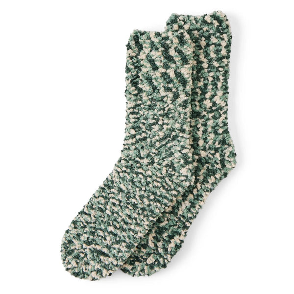 LIFE IS GOOD - UNISEX POM POM SOCKS | Graphite Green