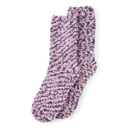 LIFE IS GOOD - UNISEX POM POM SOCKS | Violet Purple