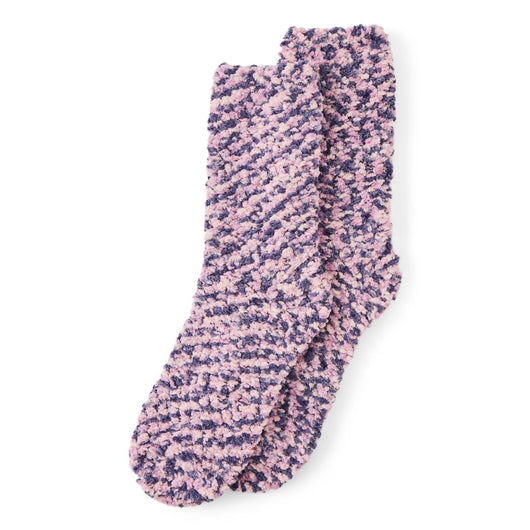 LIFE IS GOOD - UNISEX POM POM SOCKS | Violet Purple