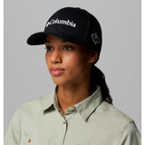 COLUMBIA - MESH BALL CAP | Black w/ White