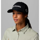 COLUMBIA - MESH BALL CAP | Black w/ White