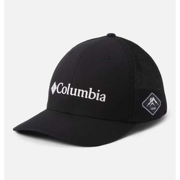 COLUMBIA - MESH BALL CAP | BLACK WHITE