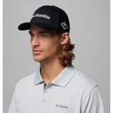 COLUMBIA - MESH BALL CAP | Black w/ White