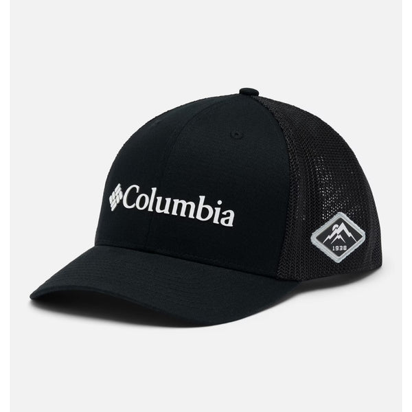 COLUMBIA - MESH BALL CAP | Black w/ White