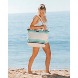 SAND CLOUD -  BEACH TOTE | BORDER CLASSIC STRIPE