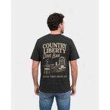 COUNTRY LIBERTY - GOOD TIMES NEVER DIE TEE | Black