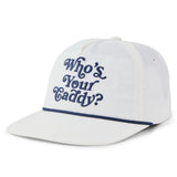 LIFE IS GOOD - WHO'S YOUR CADDY HAT | Cloud White