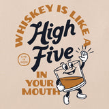 LIFE IS GOOD - MENS CRUSHER LITE TEE | High Five Whiskey Birch White