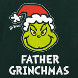 LIFE IS GOOD - MENS FATHER GRINCHMAS SHORT SLEEVE | Treeline Green