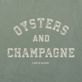 LIFE IS GOOD - WOMENS CRUSHER BOXY TEE | Champagne Moss Green