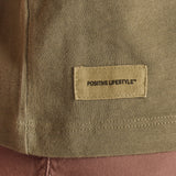 LIFE IS GOOD - WOMENS CRUSHER BOXY TEE | Champagne Moss Green