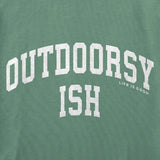LIFE IS GOOD - WOMENS CRUSHER BOXY TANK | Outdoorsyish Granite Green
