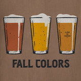 LIFE IS GOOD - MENS CRUSHER TEE | Fall Colours Mushroom