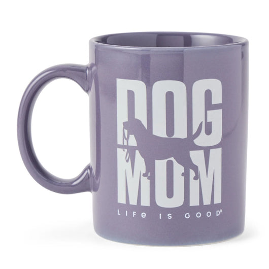 LIFE IS GOOD - JAKE'S MUG | Dog Mom Silo Stack Dusk Purple