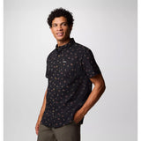 COLUMBIA - RAPID RIVERS PRINTED BUTTON-UP | Black Deserted