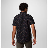 COLUMBIA - RAPID RIVERS PRINTED BUTTON-UP | Black Deserted