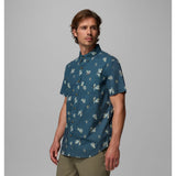 COLUMBIA - RAPID RIVERS SHORT SLEEVE SHIRT | Everblue/Macaws