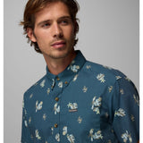 COLUMBIA - RAPID RIVERS SHORT SLEEVE SHIRT | Everblue/Macaws