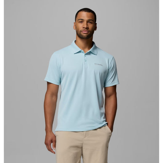 COLUMBIA - TECH TRAIL POLO | Marine Light